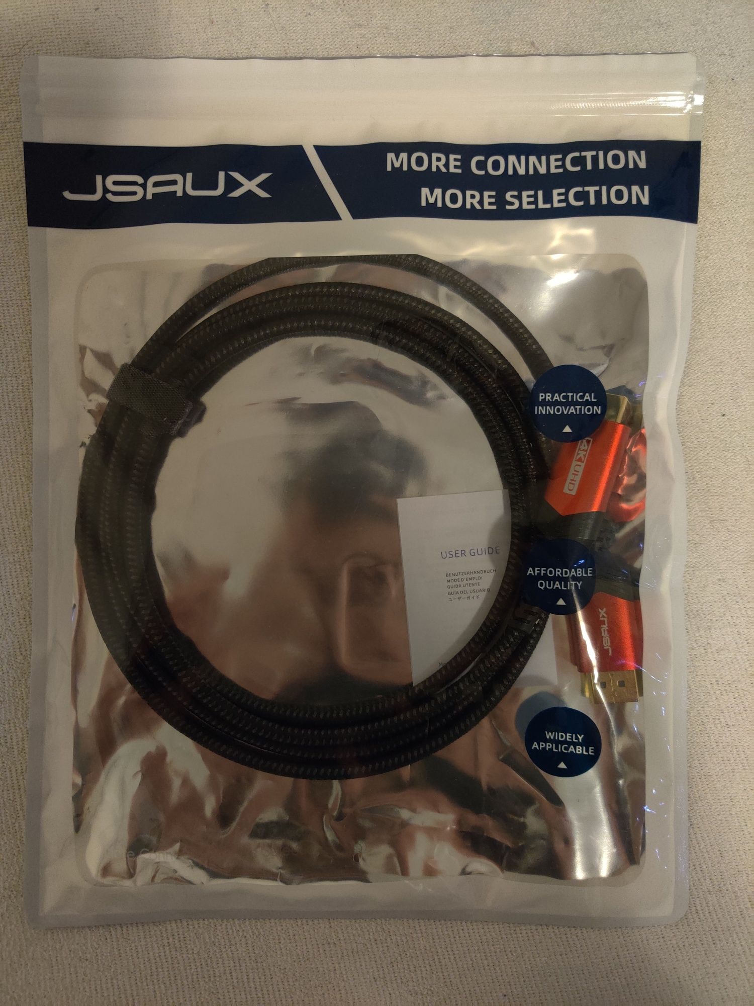 Cablu Jsaux DisplayPort 1.2 la HDMI 2.0b 4k 60Hz