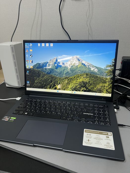 Ноутбук Asus Vivobook Pro 15 (RTX 3050, R5 5600H, SSD 500Gb, ОЗУ 16Gb)