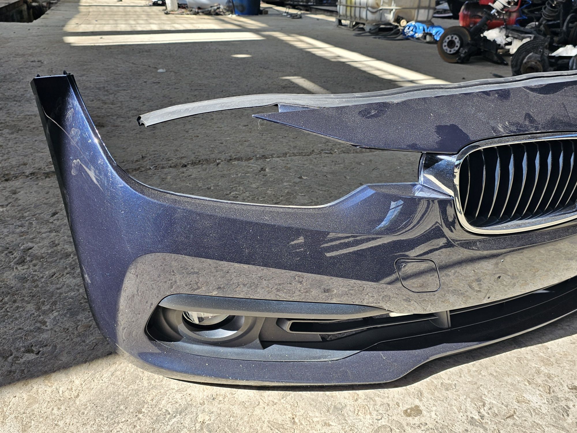 Предна броня бмв ф30 ф31 фейслифт lci фейс facelift f30 f31 bronq