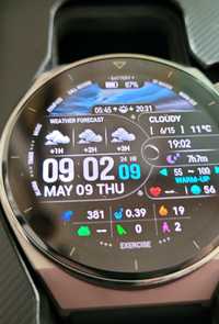 Smartwatch HUAWEI WATCH GT 3 Pro Titan si Safir, garantie 13.01.2025.