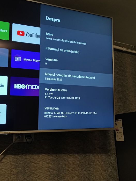 Televizor Sony Bravia 85" si sistem audio Sony