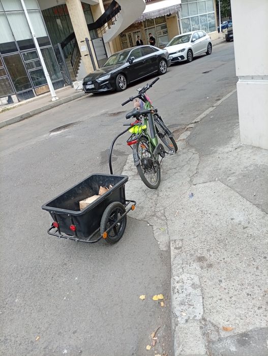 Bicicleta eliptica cu remorcă