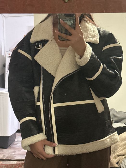 Стильная дублёнка по выгодной цене