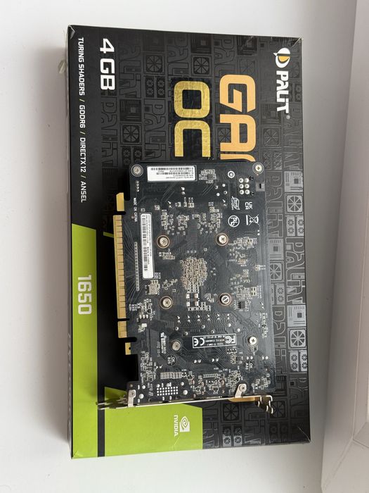 Видеокарта Nvidia GTX 1650 gddr6