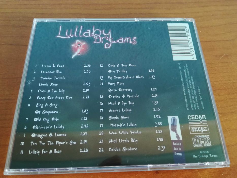 CD disc Baby Lullabies muzica pentru linistea copiilor