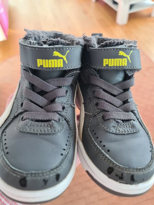 Ghete copii Puma imblanite marime 28