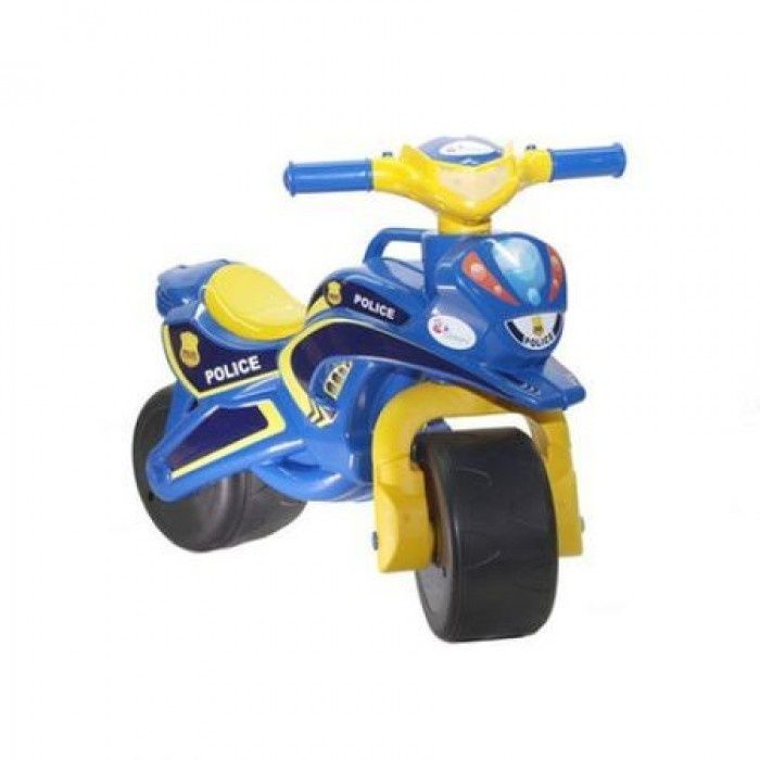 Motocicleta copii de impins model Politie cu sunete Avantajos