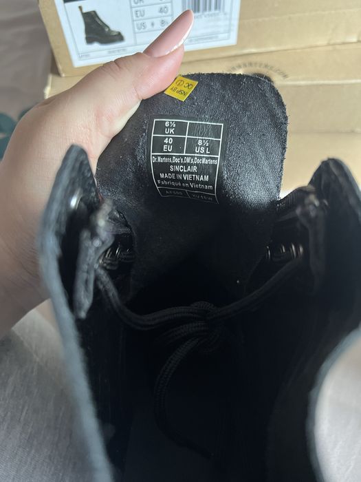Ghete Dr Martens damă