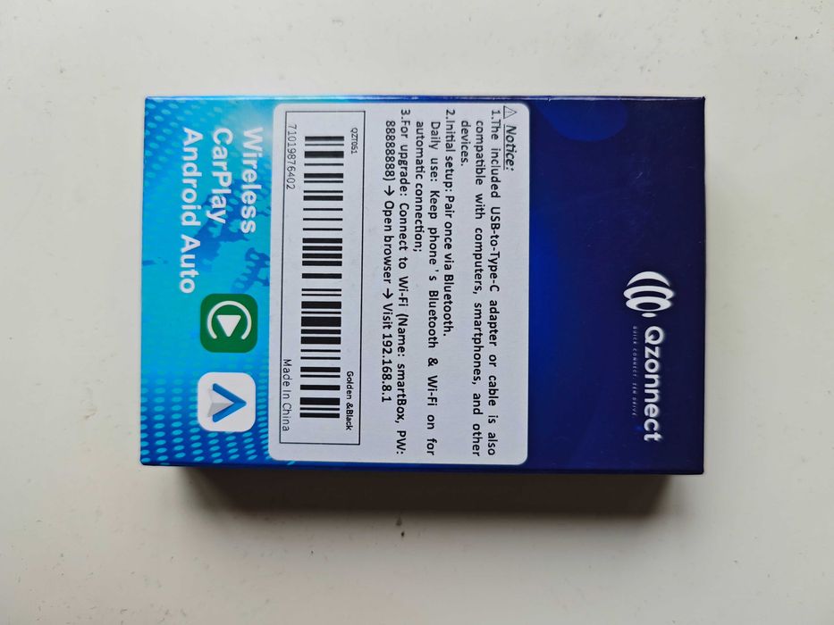 Продавам донгъл за безжичен CarPlay/AndroidAuto