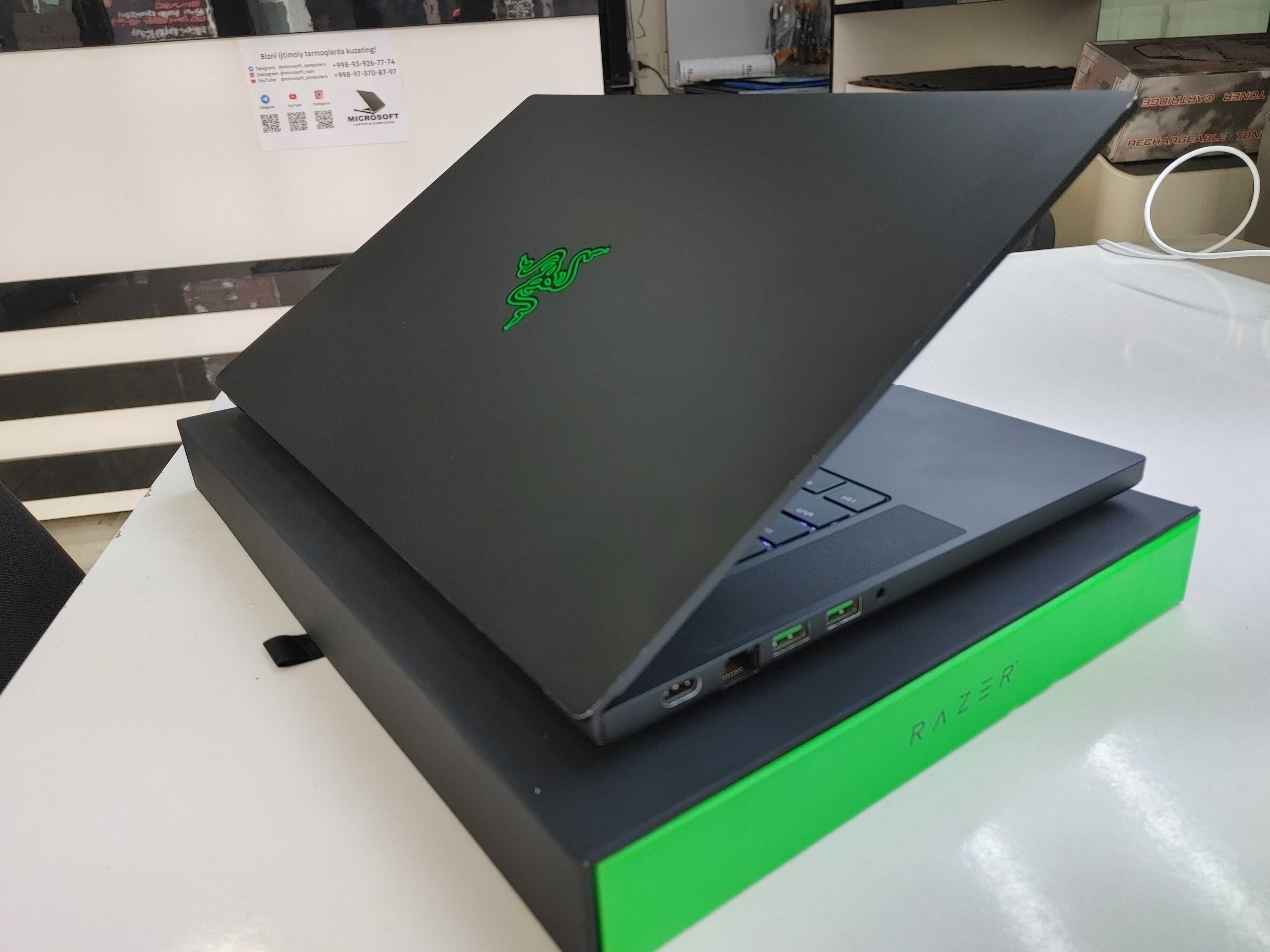 Razer Blade 15 15.6" FHD 144Hz i7-9750H 16/256+1000Gb GTX 1660 ti 6gb