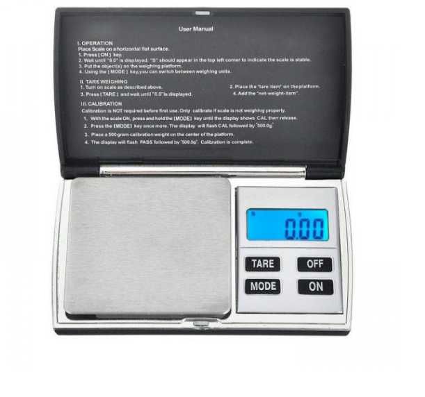 Карманные весы Digital Scale FD-08 500гр
