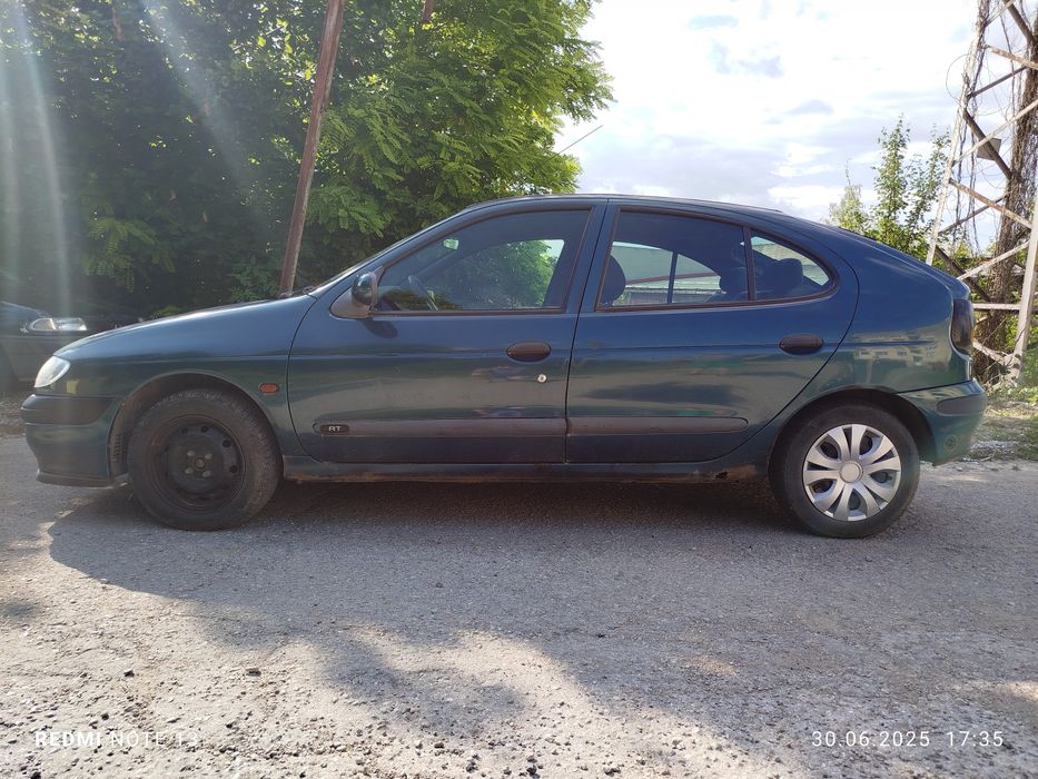 Рено Меган 1.6 бензин/газ 90 к.с. 1997г ( на части)