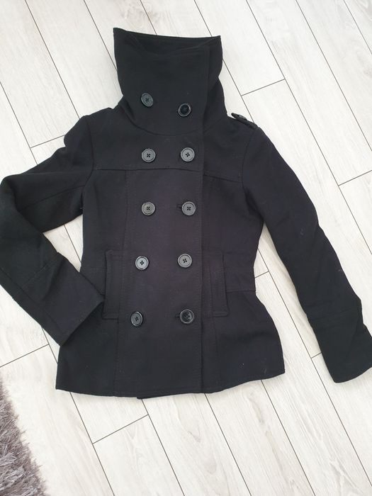 Palton negru marime S