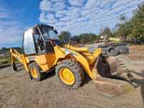Buldoexcavator articulat de 7 tone motor Perkins 90 cai pompe bosch