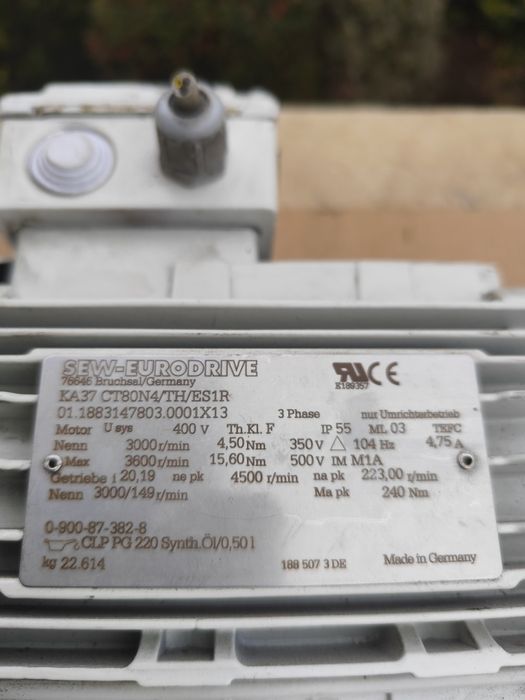 Reductor  149 rotații