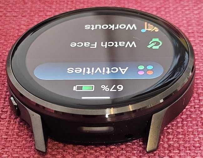 Smartwatch Garmin Venu 4, 45mm, AMOLED, GPS, Wi-Fi, Slate/Black