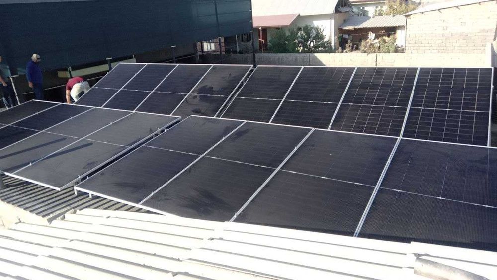 Quyosh panel podkluch ustanovka - установка солнечных панелей