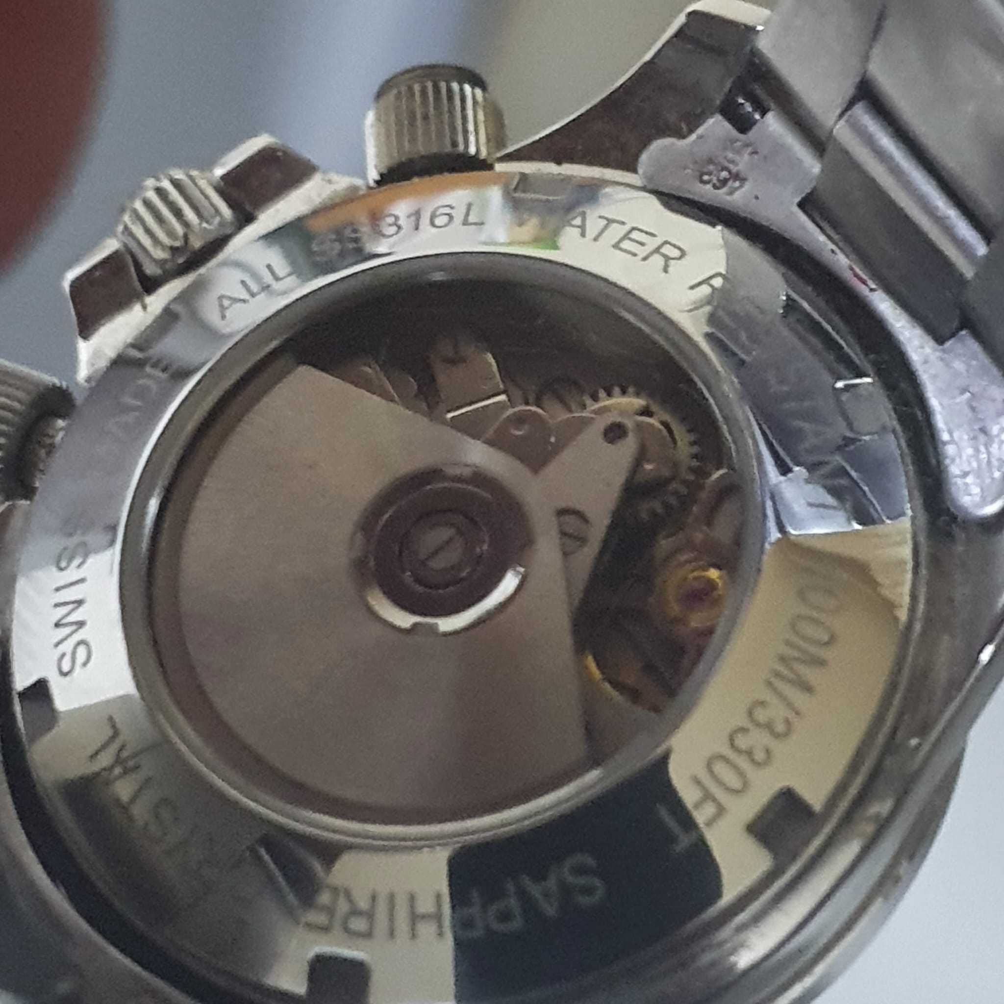 rolex daytona custom valjoux 7750 saphire all swiss