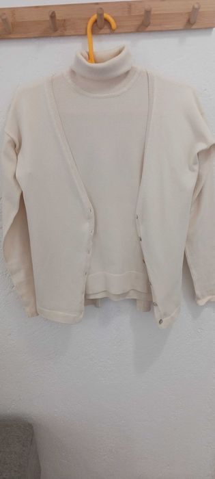 Поло и жилетка Mango р-M