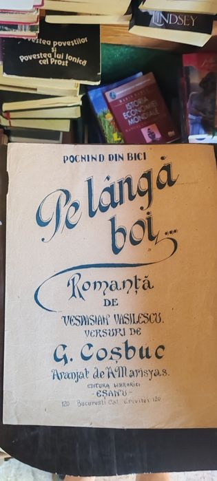 partituri din perioada interbelică