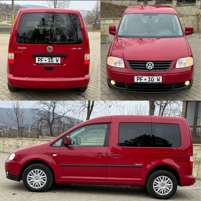 VW Caddy Team  09/2010 1.9 TDi - 105cp BLS