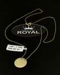 Bijuteria Royal lant din aur 14k 1.73 gr