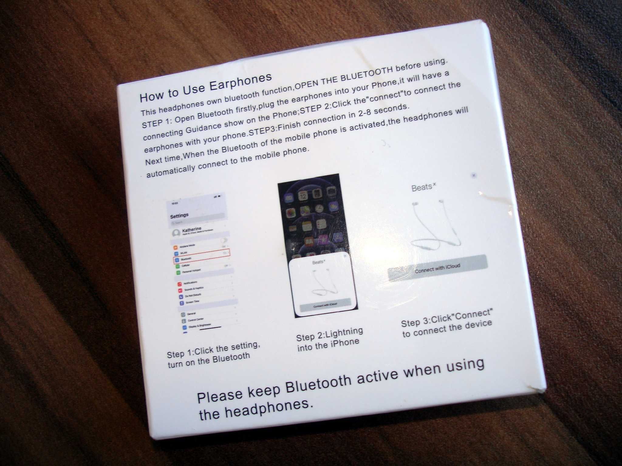 Оригинални слушалки за iPhone с Bluetooth