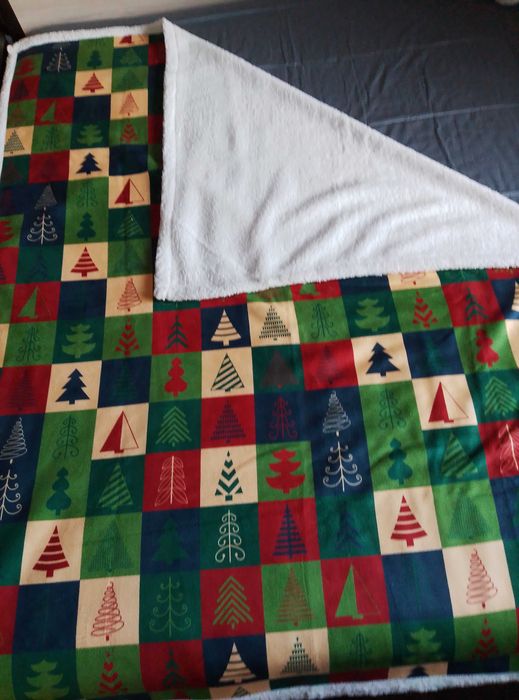 Шерпа одеяло с еко вълна 3