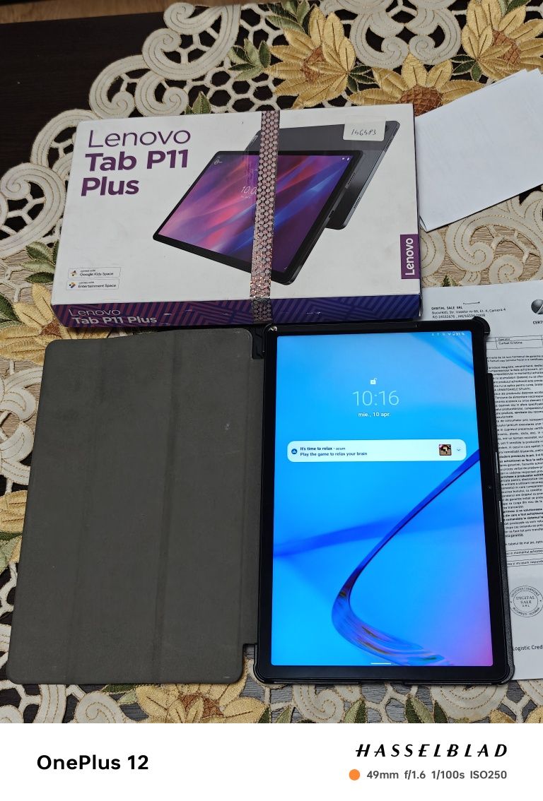 Tableta Lenovo TAB P11 Plus -128 GB / 11,5 inch / Garanție