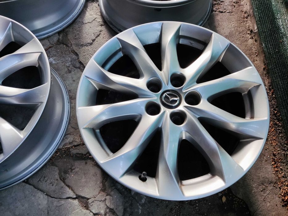Mazda 18 цола 5х114,3 оригинални лети джанти 5x114,3 Мазда