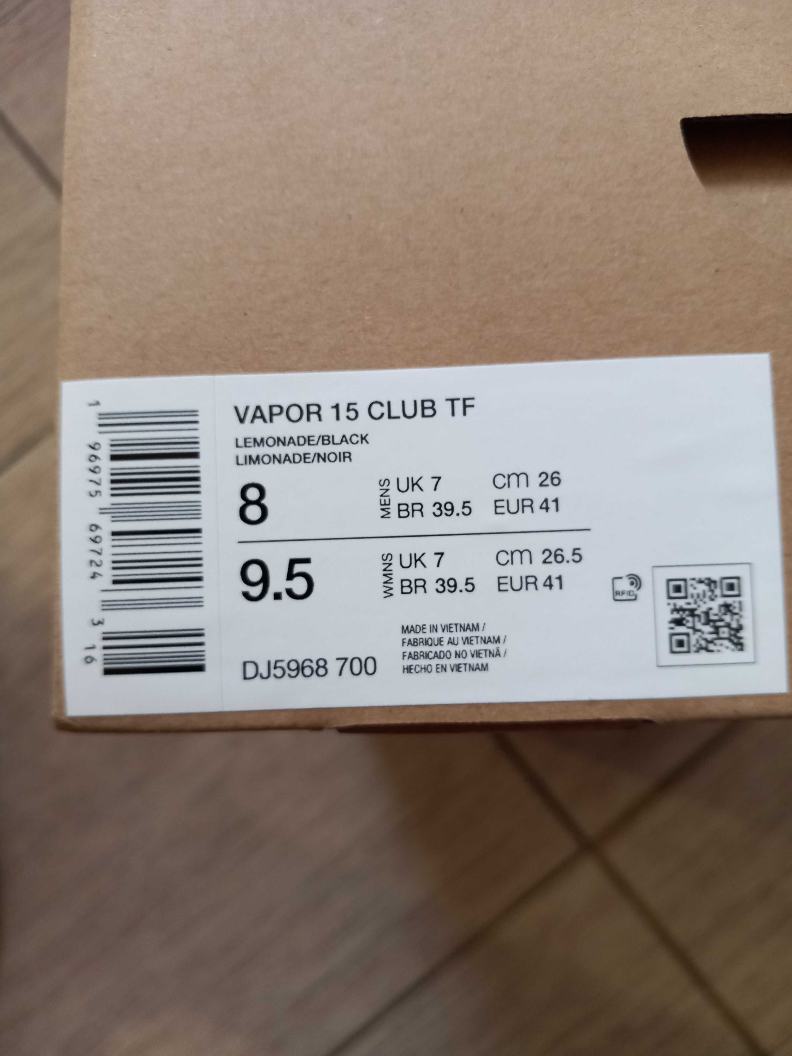 NIKE VAPOR 15 CLUB TF 41 номер