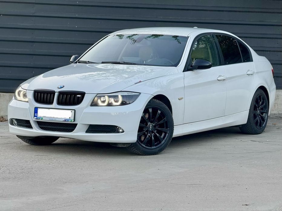 Bmw E90 320D 177CP Automat Navi Xenon Alb Impecabil Facturi Sevice