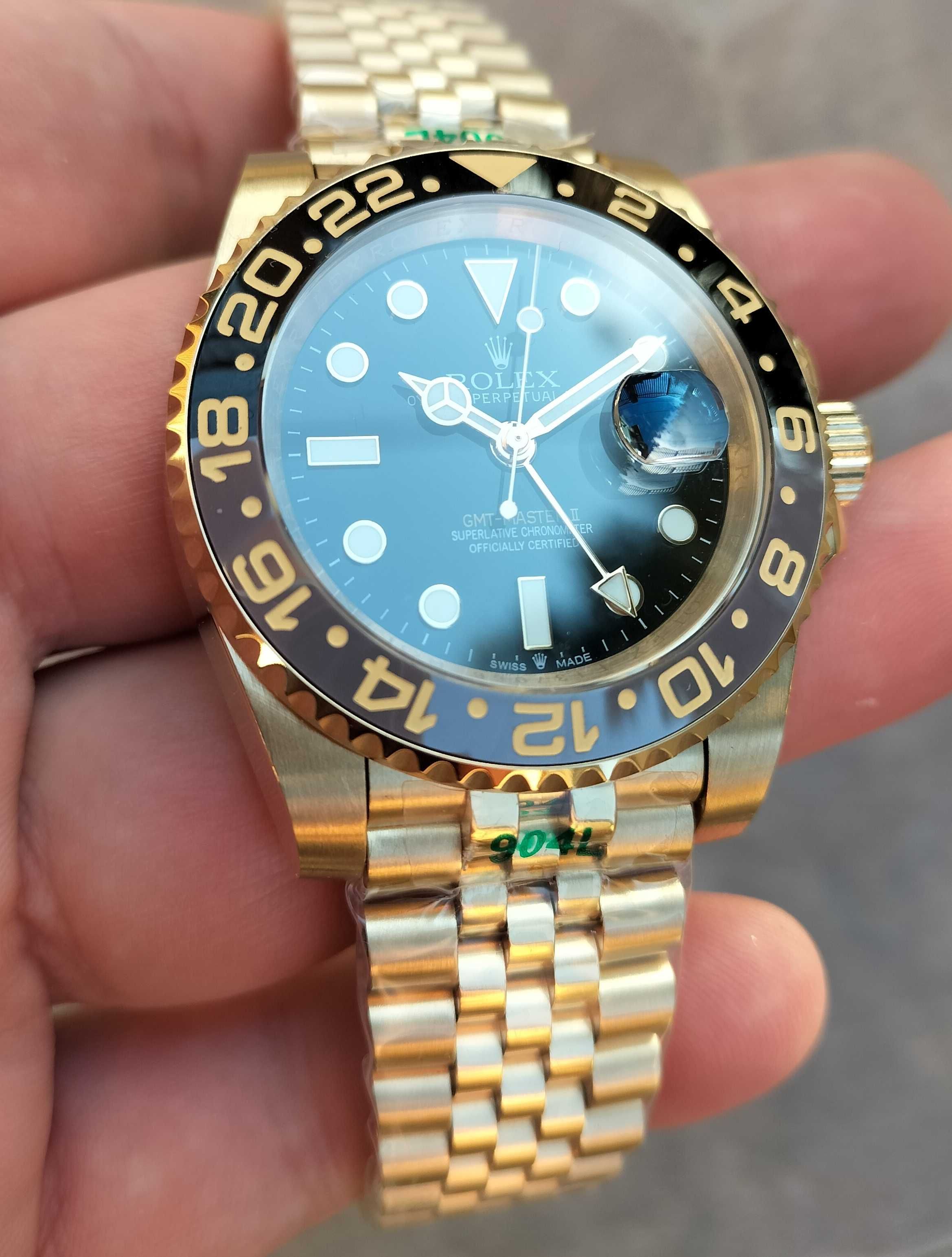 Rolex GMT Master 40 mm Automatic Gold Jubilee