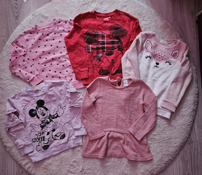 Голям лот дрехи за момиче р.122