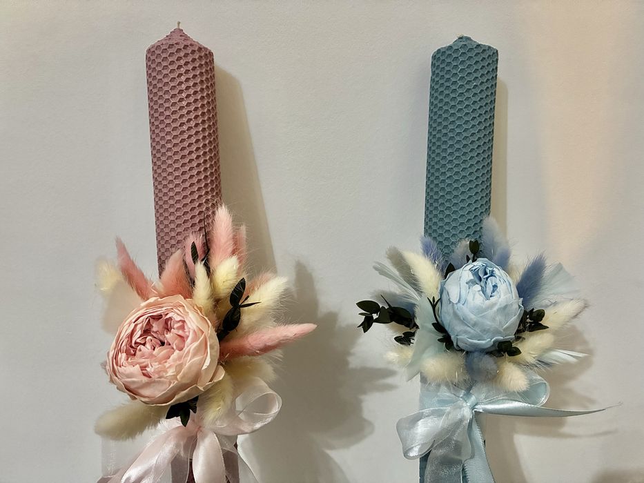 Buchet mireasa, marturii, lumanari personalizate