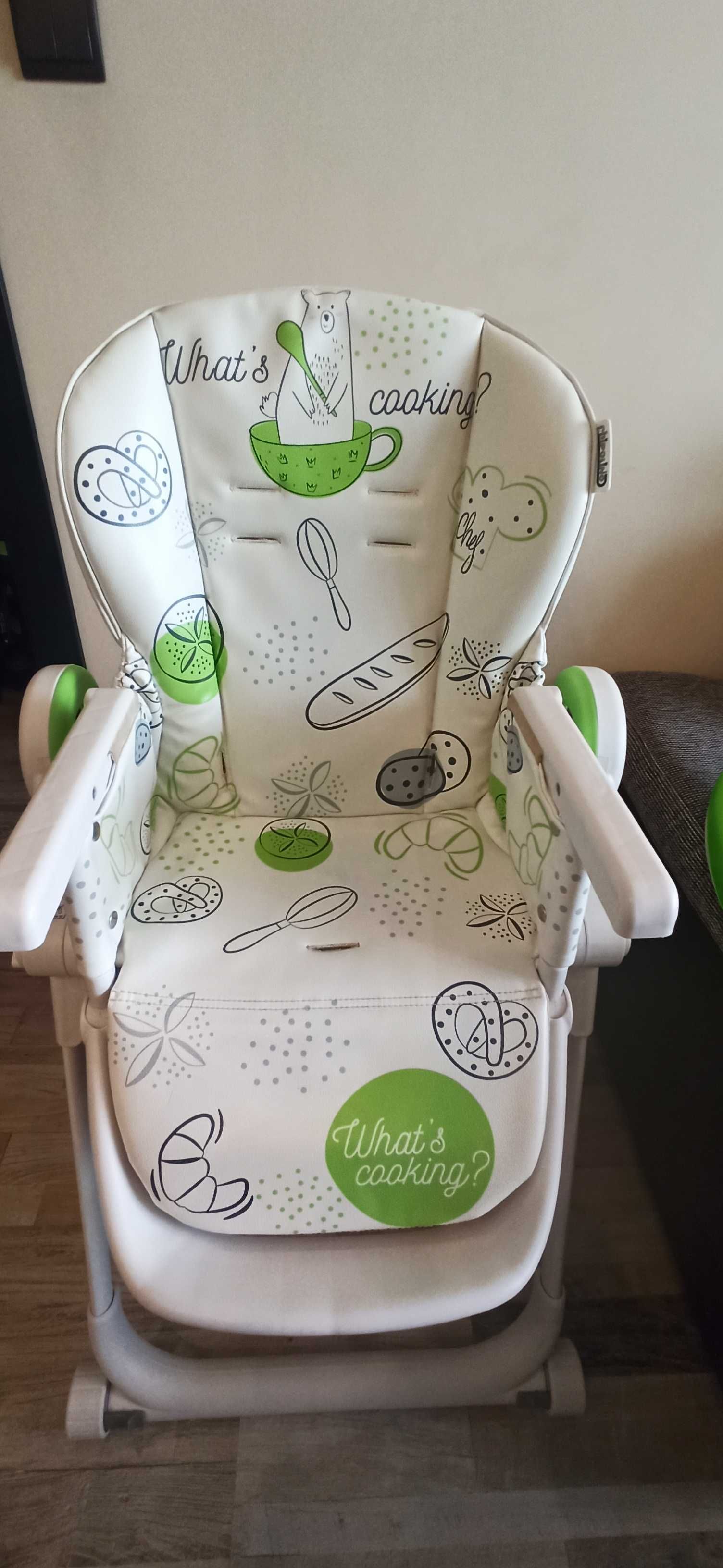 Стол за хранене Chipolino - Master Chef цвят лайм