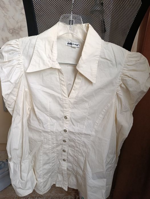 Нежная рубашка в винтажном стиле