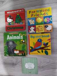 Lot 5 cărți cartonate superbe cu animale sălbatice domestice