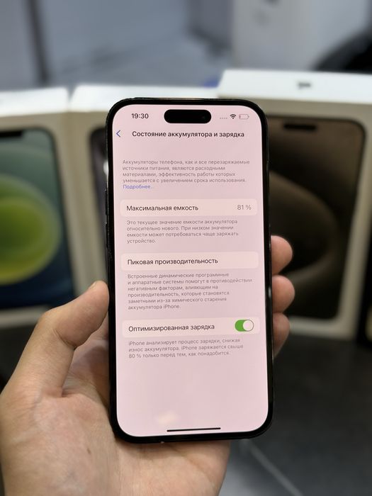 iPhone 14 Pro / 256 / 81%