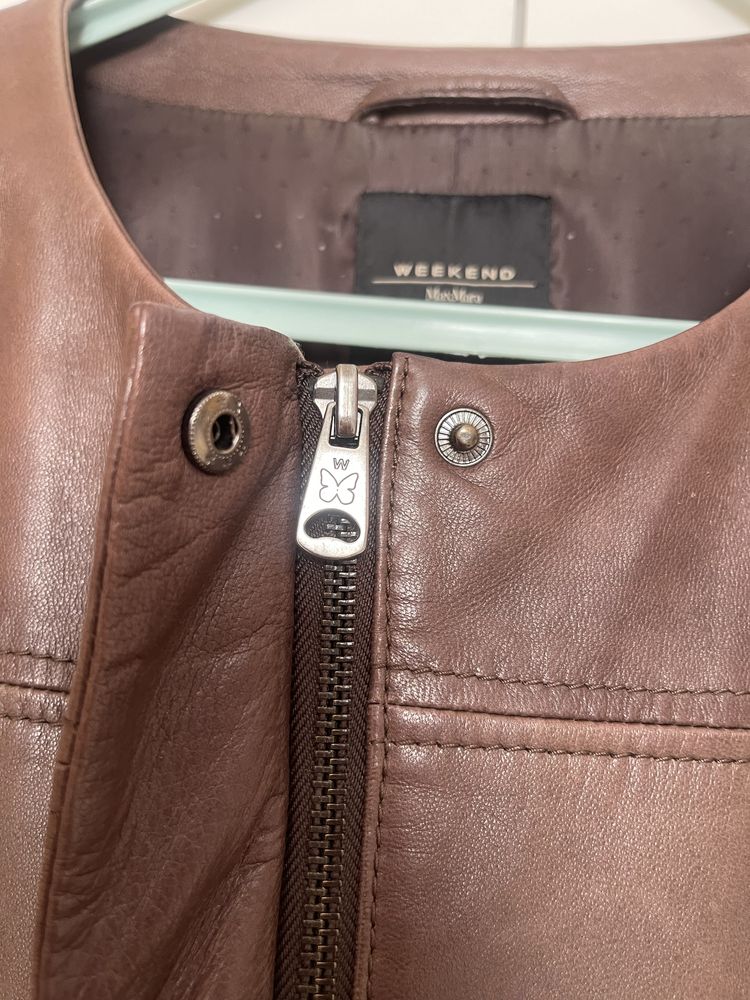 Куртки Max Mara и Franco di Marko оригинал из натуральной кожи