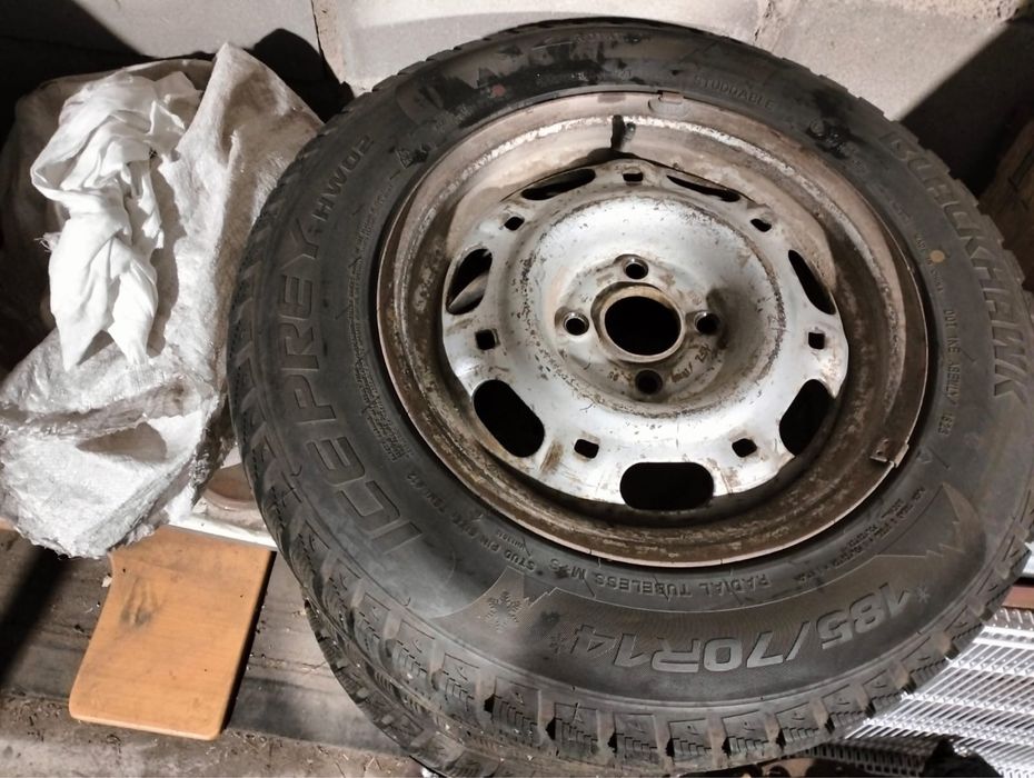 Б/у резина р14 продам в сборе