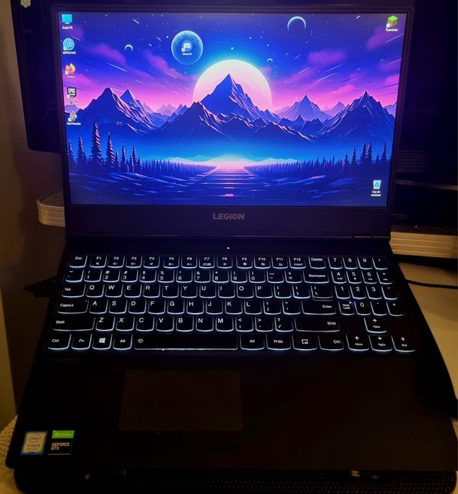 Laptop Gaming Lenovo Legion+cooler