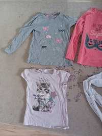 lot set pijama penti bluze tricou 110 116 5 6 ani h&m terranova bluza