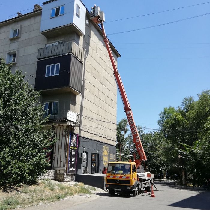 Аренда автовышки, услуги автовышки