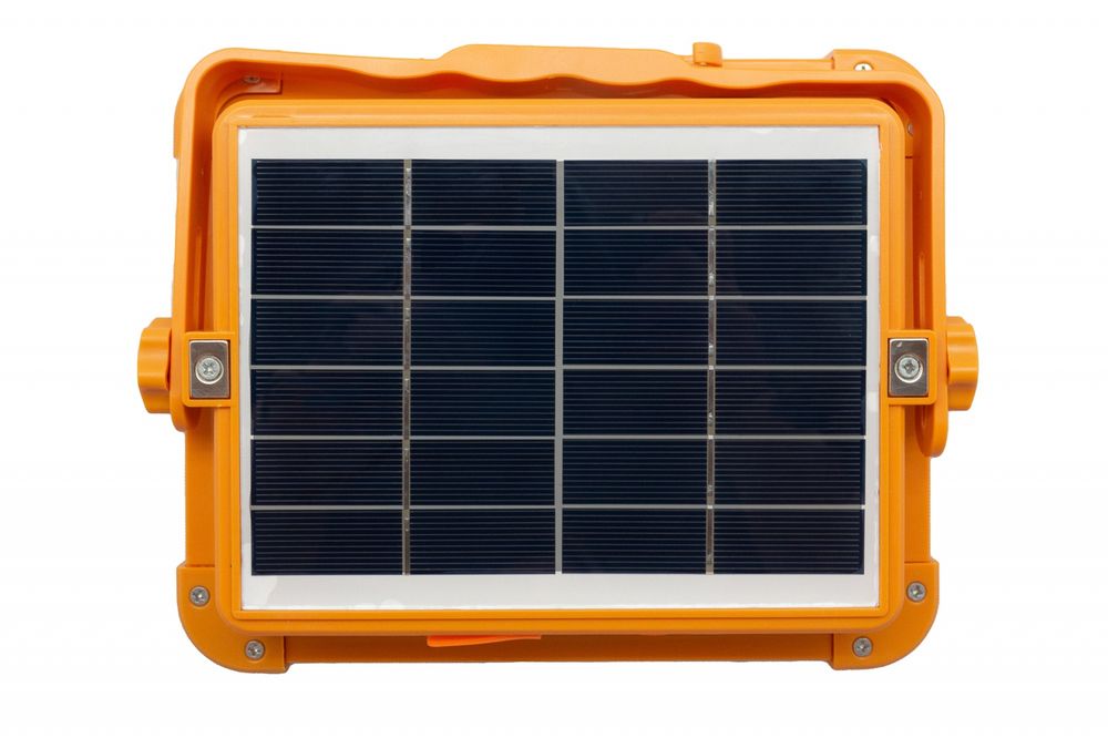 Proiector LED 500W cu Panou Solar CAMPING,PESCUIT