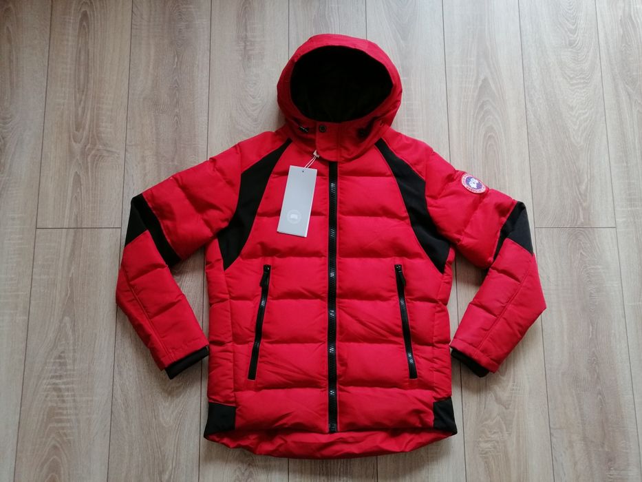 Canada Goose мъжко зимно яке в червен цвят S M L