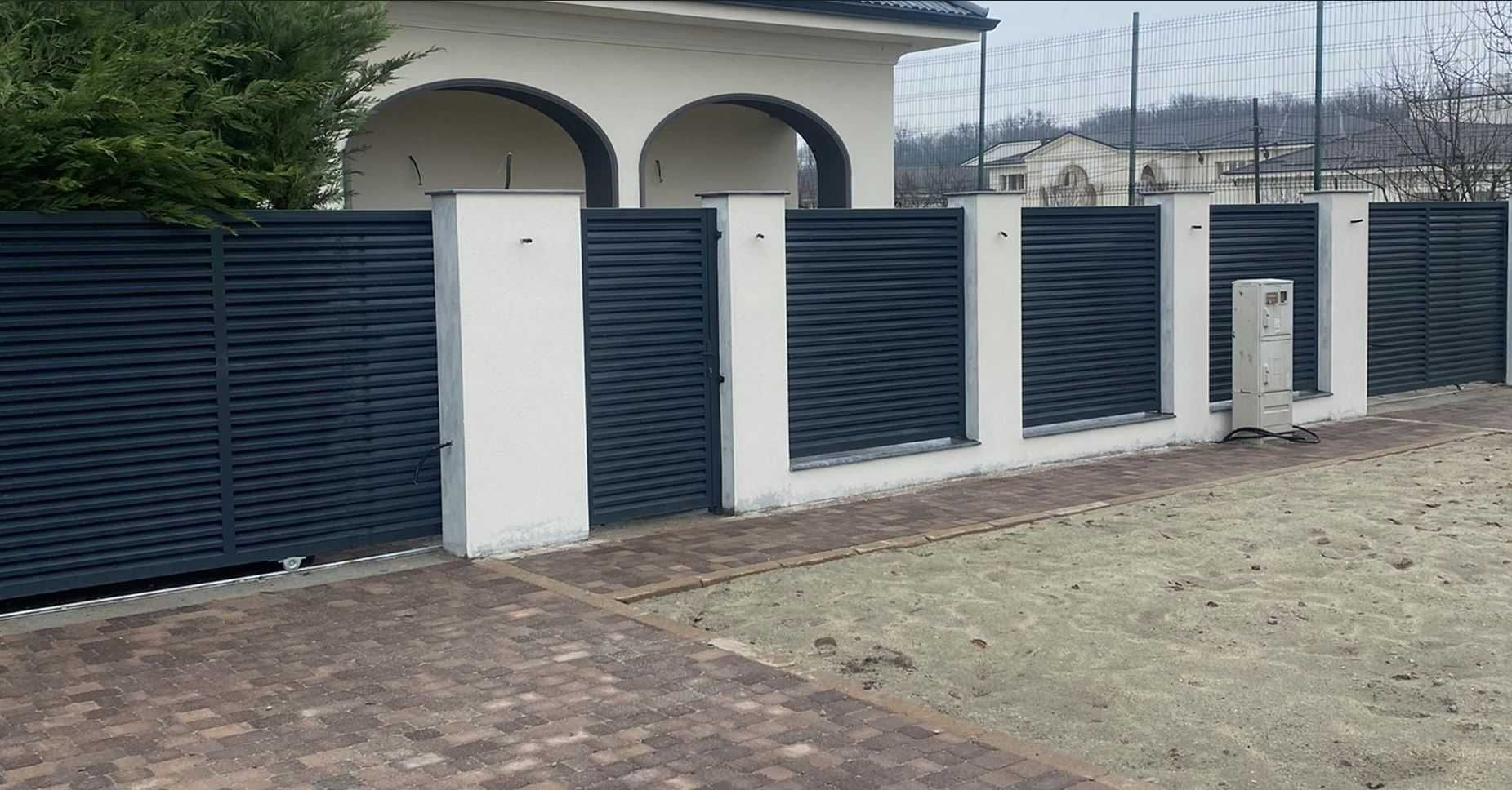 Porți și Garduri Metalice-Direct din Fabrica Timisoara BalustradeTM.ro