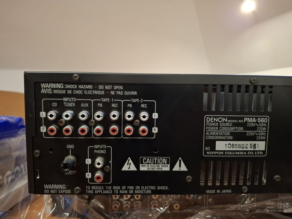 Vand statie Denon 2×110 w