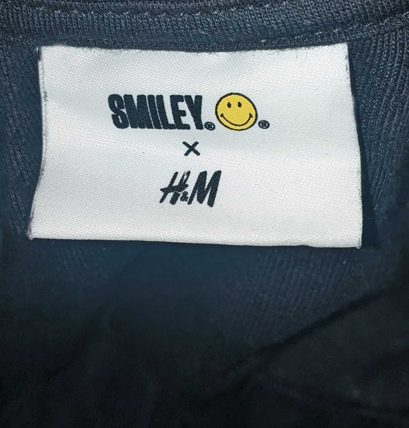 Tricou H&M x Smiley, barbati, polo, marimea L