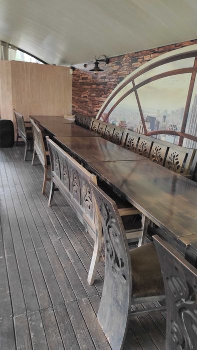 Маси ,пейки ,столове от бук